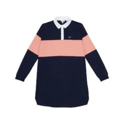 Lacoste Kids Long Sleeve Color-Blocked Dress (Toddler/Little Kids/Big Kids)