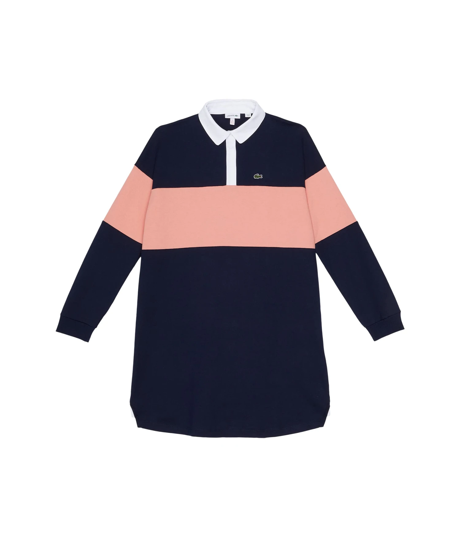 Lacoste Kids Long Sleeve Color-Blocked Dress (Toddler/Little Kids/Big Kids) 1 Lacoste Kids Long Sleeve Color-Blocked Dress (Toddler/Little Kids/Big Kids)