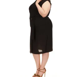 MICHAEL Michael Kors Plus Size Drapey Crepe Trench Dress 7 MICHAEL Michael Kors Plus Size Drapey Crepe Trench Dress -Cheap Styleocity Store 51NjOXweeFL