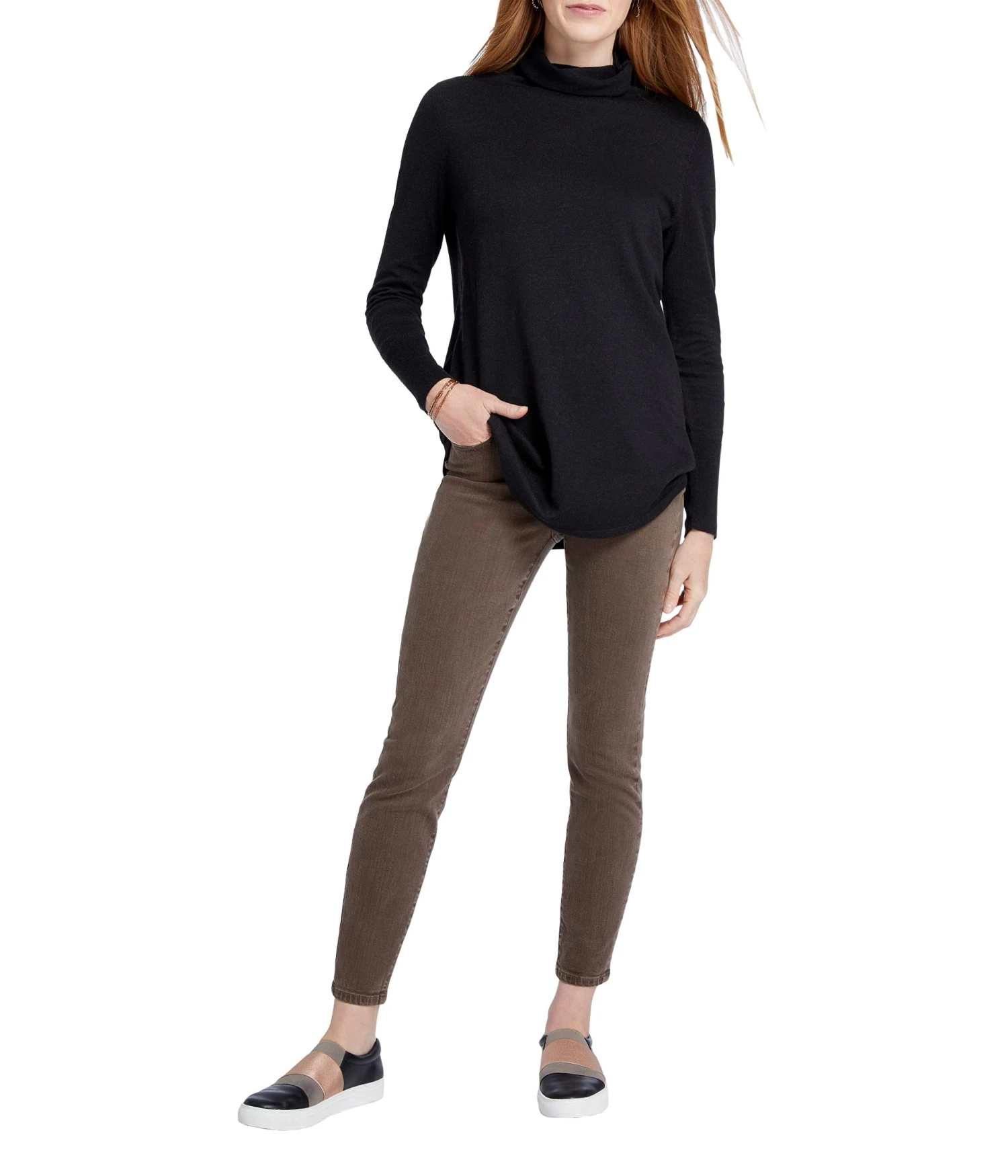 NIC+ZOE Petite Vital Turtleneck 1 NIC+ZOE Petite Vital Turtleneck