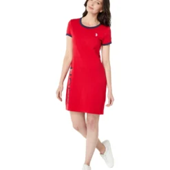 U.S. POLO ASSN. Graphic Ringer Dress 7 U.S. POLO ASSN. Graphic Ringer Dress -Cheap Styleocity Store 616fX NYzVL