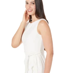 Calvin Klein Tie Ruffle Dress -Cheap Styleocity Store 61HFmugeaAL