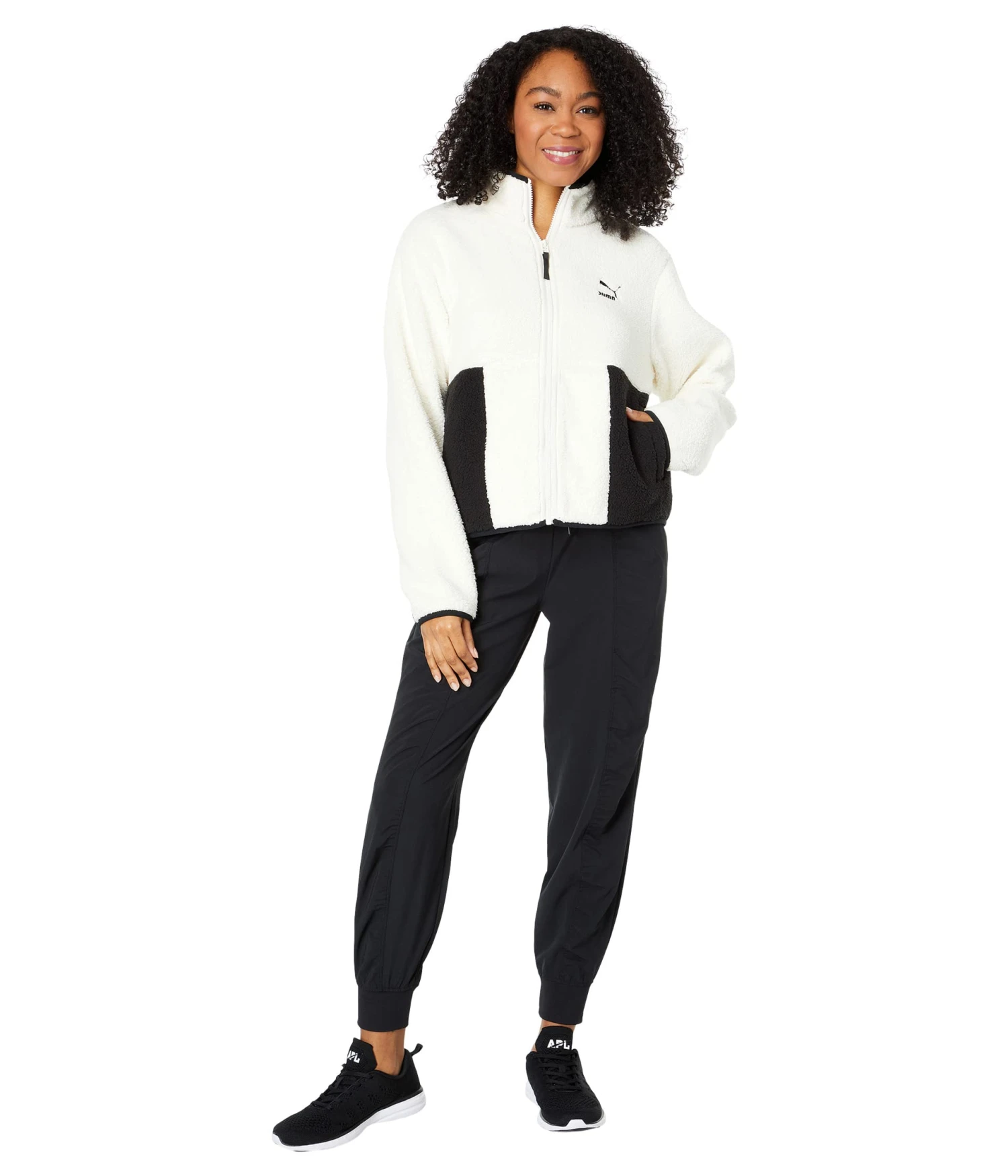 PUMA CLSX Sherpa Track Jacket 4 PUMA CLSX Sherpa Track Jacket - Image 4