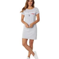 U.S. POLO ASSN. Crew Neck Graphic Dress -Cheap Styleocity Store 61YxeXGQmAL