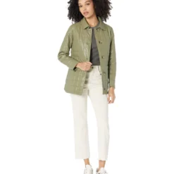 Sam Edelman Quilted Vegan Leather Shirt Jacket -Cheap Styleocity Store 61nHJCNUhfL