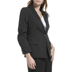 Calvin Klein One-Button Jacket With Ruched Sleeve -Cheap Styleocity Store 71 MOmOeL5L