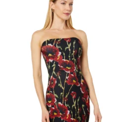 Norma Kamali Strapless Fishtail Dress To Midcalf -Cheap Styleocity Store 710tBrH9LAL