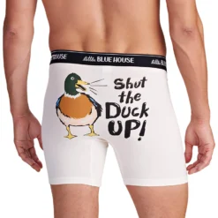 Little Blue House By Hatley Shut The Duck Up Boxer Brief