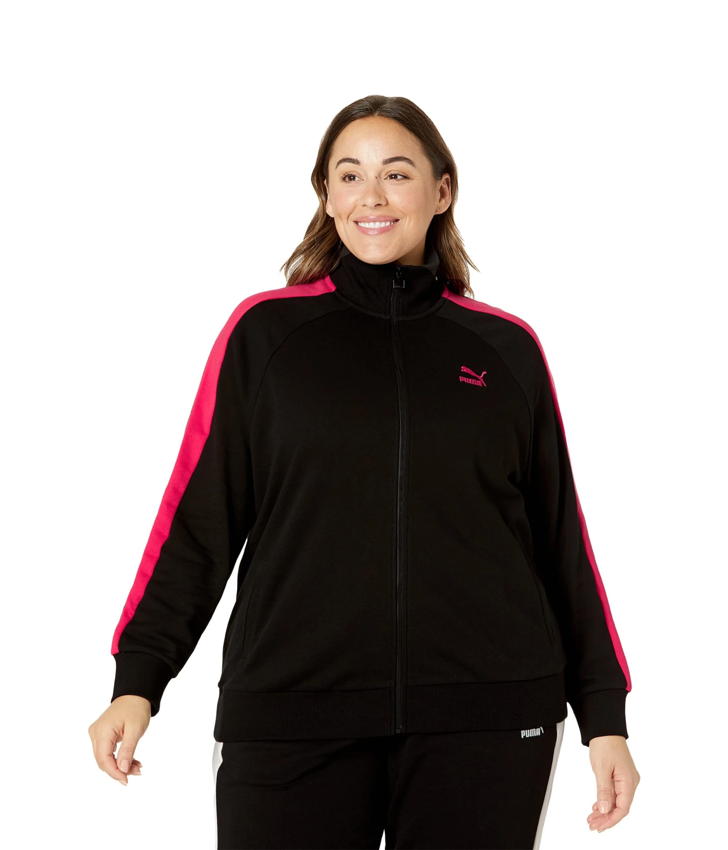 PUMA Plus Size Iconic T7 Jacket 1 PUMA Plus Size Iconic T7 Jacket