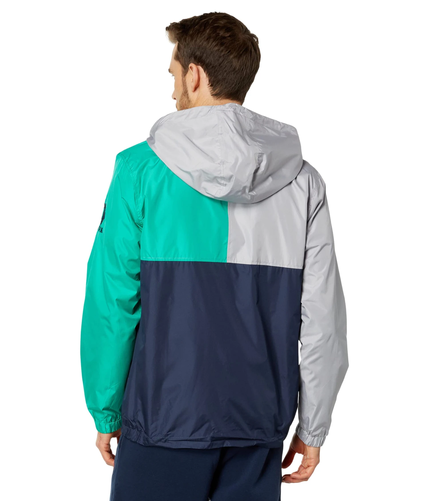 U.S. POLO ASSN. Tricolor Windbreaker 2 U.S. POLO ASSN. Tricolor Windbreaker - Image 2