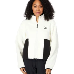 PUMA CLSX Sherpa Track Jacket