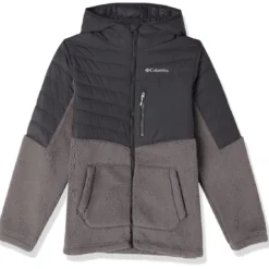 Columbia Kids Powder Lite™ Novelty Hooded Jacket (Little Kids/Big Kids)