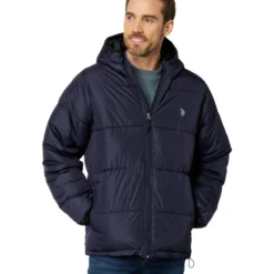 U.S. POLO ASSN. Roll Padded Puffer