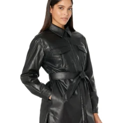 NVLT Vegan Shacket With Quilted Lining -Cheap Styleocity Store 71E28SzN4qL