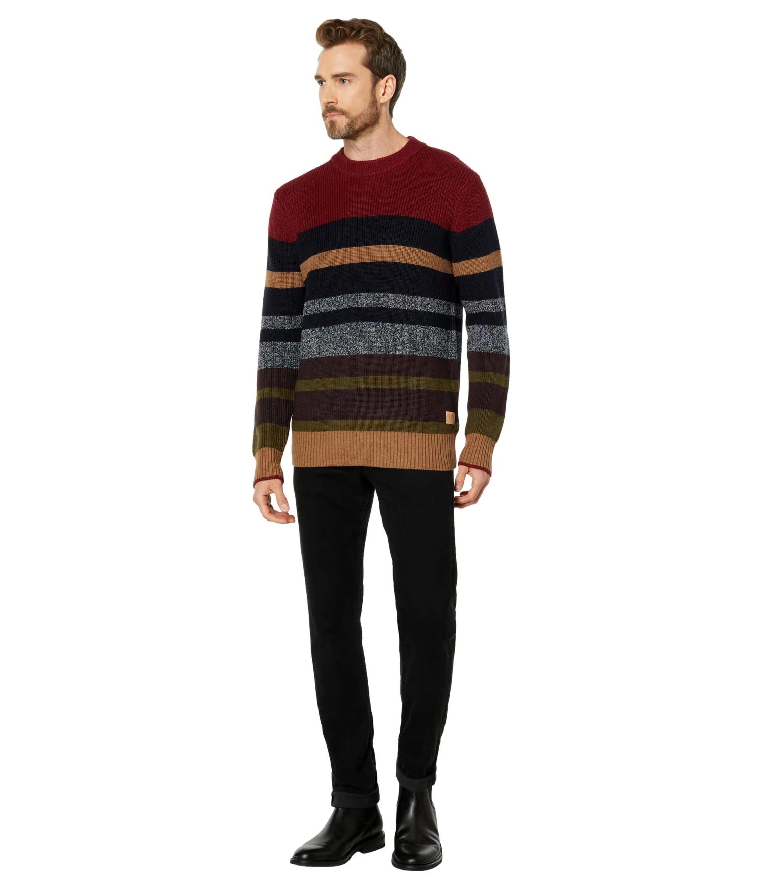 Scotch & Soda Speckled Wool-Blend Pullover 4 Scotch & Soda Speckled Wool-Blend Pullover - Image 4