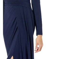 Vince Camuto Long Sleeve Gown With Drape Front -Cheap Styleocity Store 71JuEP7OIGL