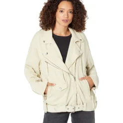 Free People Rebel Rebel Knit Moto