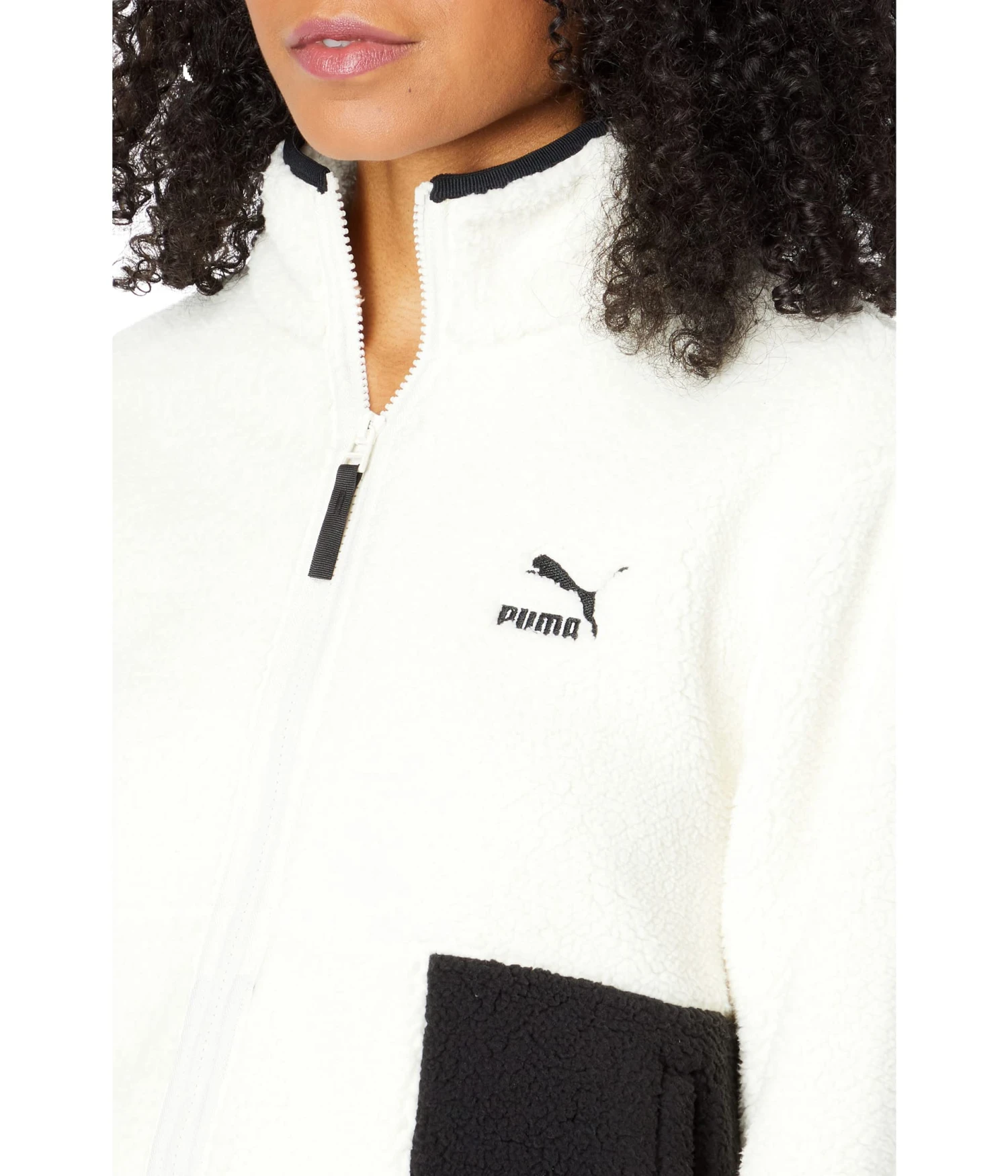 PUMA CLSX Sherpa Track Jacket 3 PUMA CLSX Sherpa Track Jacket - Image 3