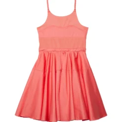 TRUCE Fit-and-Flare Dress W/ Rib Effect (Little Kids/Big Kids)