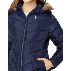 U.S. POLO ASSN. Faux Fur Hood Puffer Jacket 6 U.S. POLO ASSN. Faux Fur Hood Puffer Jacket -Cheap Styleocity Store 71RLPQ22HmL