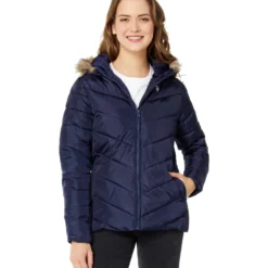 U.S. POLO ASSN. Faux Fur Hood Puffer Jacket