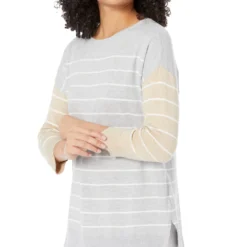Lilla P Color-Blocked Boatneck Sweater -Cheap Styleocity Store 71UogiNphfL