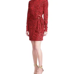 MICHAEL Michael Kors Long Sleeve Wrap T-Shirt Dress