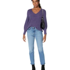 NIC+ZOE Petite Shaker Knit V-Neck Sweater 7 NIC+ZOE Petite Shaker Knit V-Neck Sweater -Cheap Styleocity Store 71ZBNIF8yML