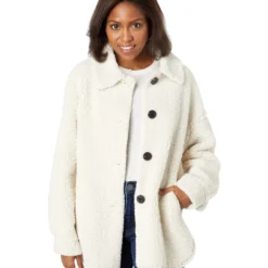 Dylan By True Grit Summit Reversible Texture Sherpa Jacket