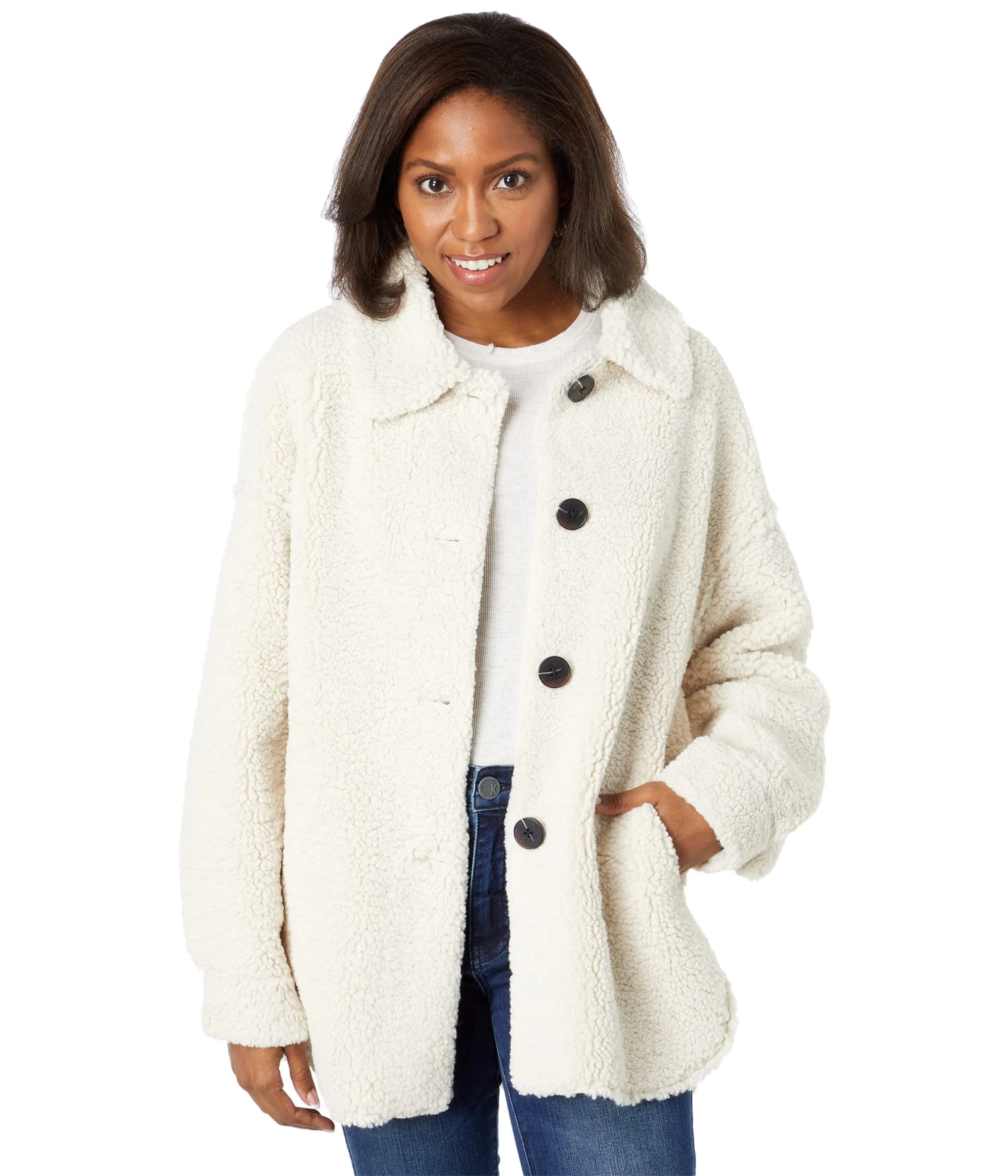 Dylan By True Grit Summit Reversible Texture Sherpa Jacket 1 Dylan By True Grit Summit Reversible Texture Sherpa Jacket