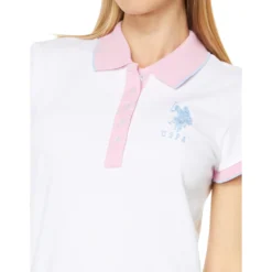 U.S. POLO ASSN. Color-Blocked Polo Dress -Cheap Styleocity Store 71anww204IL