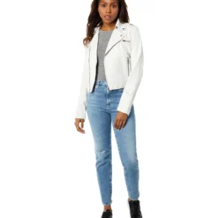 Jakett NEW YORK Josey Moto Jacket Washed Leather -Cheap Styleocity Store 71kkSetkBL