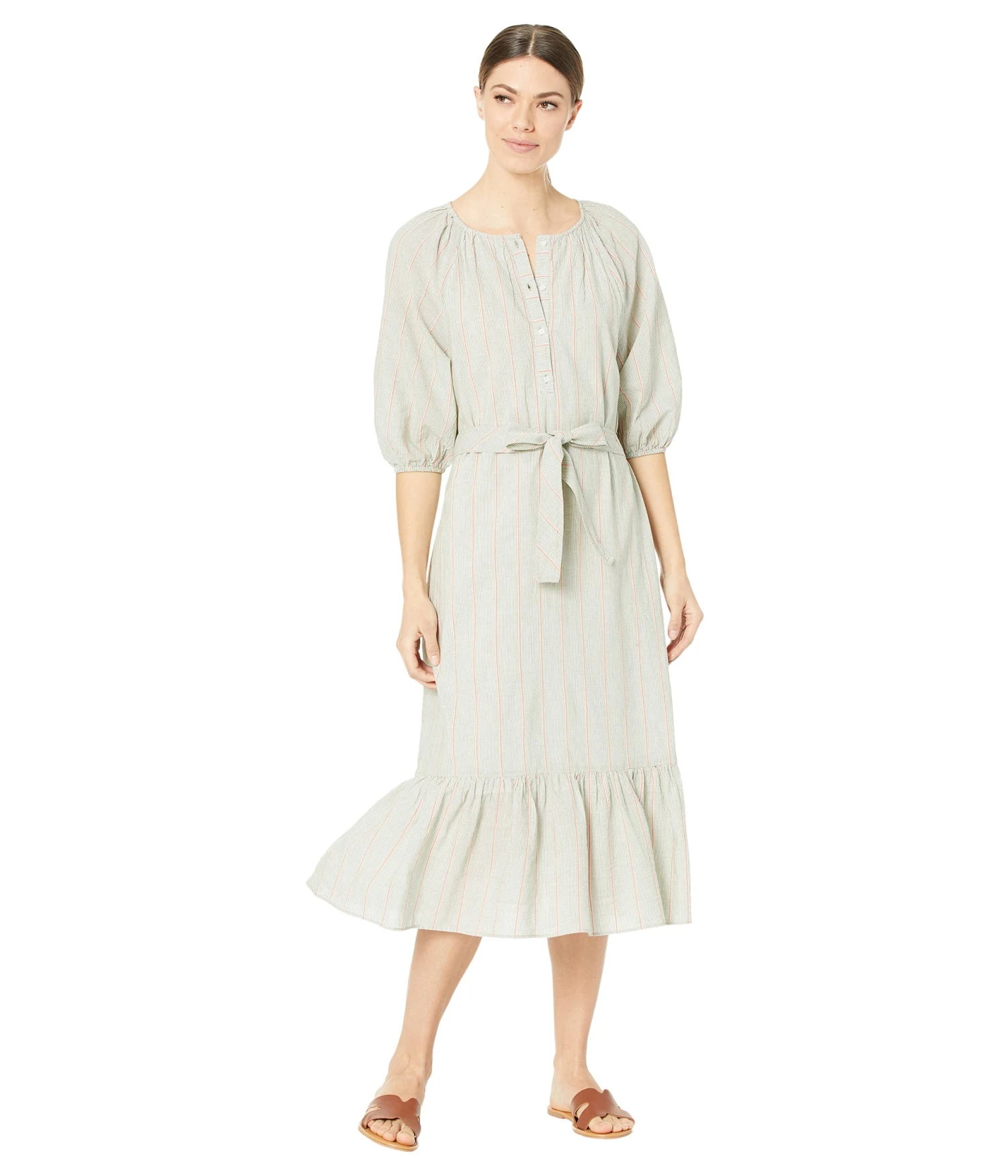 Lilla P Easy Elbow Sleeve Stripe Dress 1 Lilla P Easy Elbow Sleeve Stripe Dress