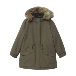 MANGO Kids Flap Coat (Little Kids/Big Kids)