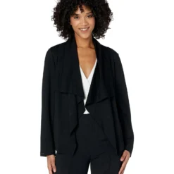 Anne Klein Serenity Drape Front Jacket