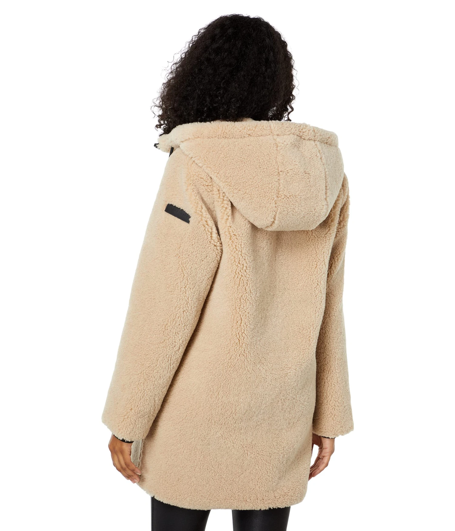 Sanctuary Hooded Zip Front Sherpa 2 Sanctuary Hooded Zip Front Sherpa - Image 2