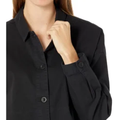 Eileen Fisher Classic Collar Jacket In Organic Cotton Stretch Denim 6 Eileen Fisher Classic Collar Jacket In Organic Cotton Stretch Denim -Cheap Styleocity Store 819AqVFphiL