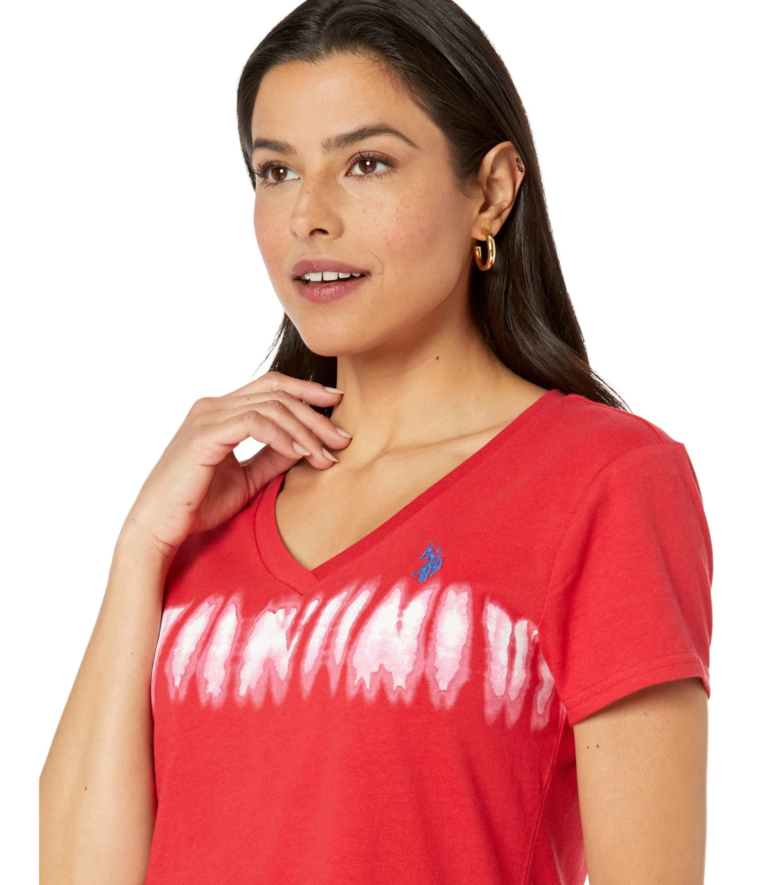 U.S. POLO ASSN. Tie-Dye Stripe Sneaker Dress 3 U.S. POLO ASSN. Tie-Dye Stripe Sneaker Dress - Image 3