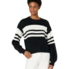 Saltwater Luxe Alia Long Sleeve Stripe Sweater