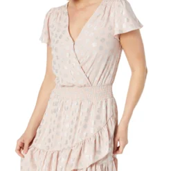 MICHAEL Michael Kors Petite Palm Short Sleeve Julia Wrap Dress -Cheap Styleocity Store 81TYc5c155L