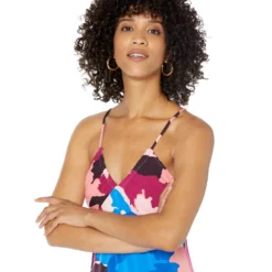 Donna Morgan Printed Halter Midi Dress -Cheap Styleocity Store 81TjSdWYxXL