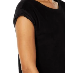 Mod-o-doc Terry Cloth Twist Cap Sleeve Boatneck Dress -Cheap Styleocity Store 81VTleW8S5L