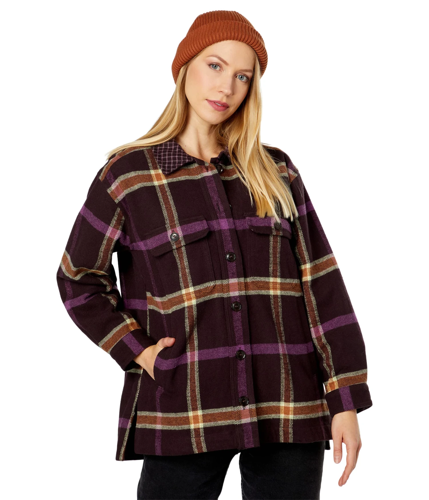 Madewell Tilda Shirt Jacket - Heavyweight Flannel Twill Windowpane 1 Madewell Tilda Shirt Jacket - Heavyweight Flannel Twill Windowpane