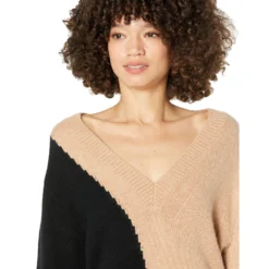 EQUIPMENT Aminne Color-Block V-Neck Sweater 6 EQUIPMENT Aminne Color-Block V-Neck Sweater -Cheap Styleocity Store 81kXIQQoLeL