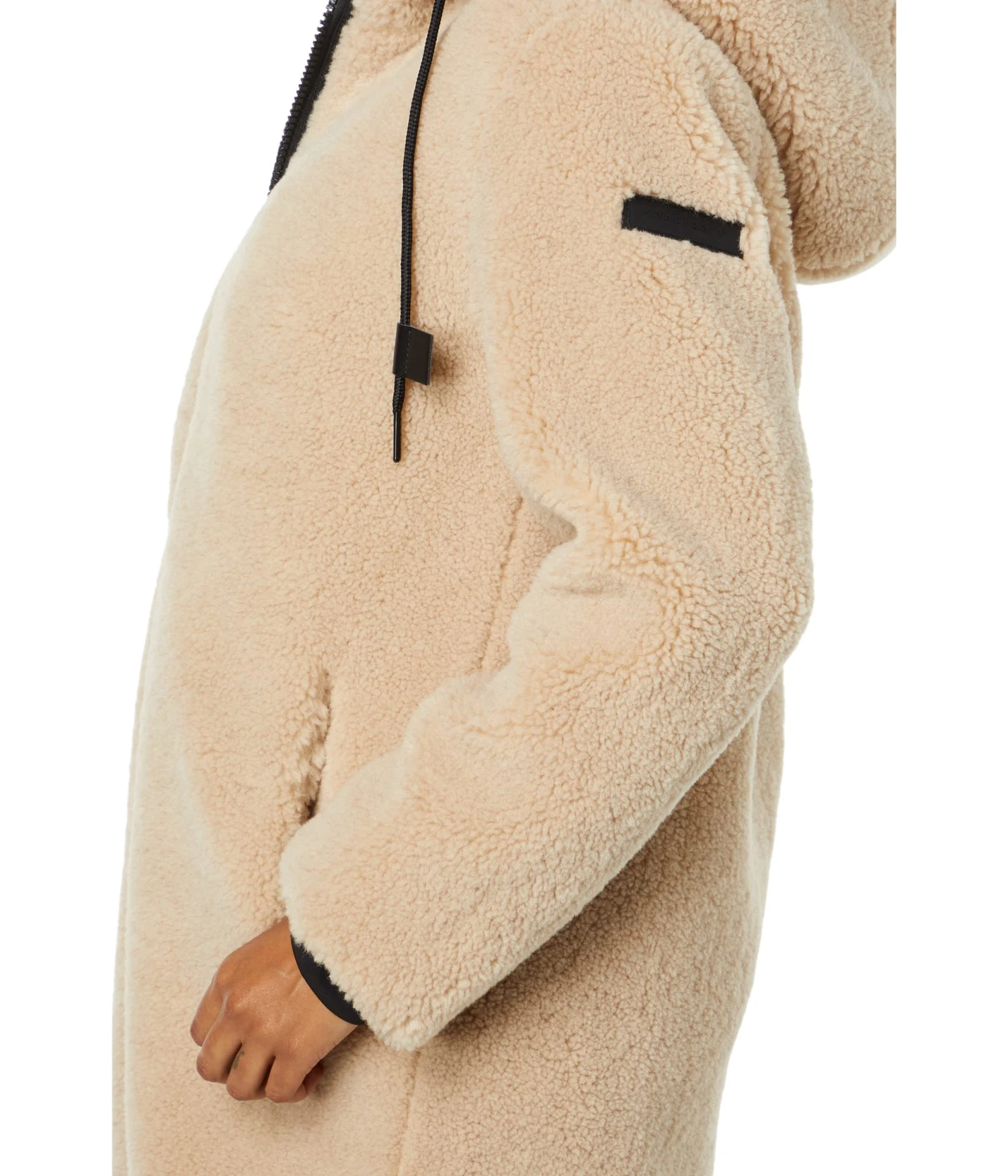 Sanctuary Hooded Zip Front Sherpa 3 Sanctuary Hooded Zip Front Sherpa - Image 3
