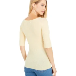 Vince Scoop Neck Henley -Cheap Styleocity Store 81szeL1WPIL