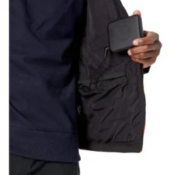 ORORO GEARWRENCH Heated Hooded Jacket (Black With Orange Zipper) -Cheap Styleocity Store 81yGThi6nML