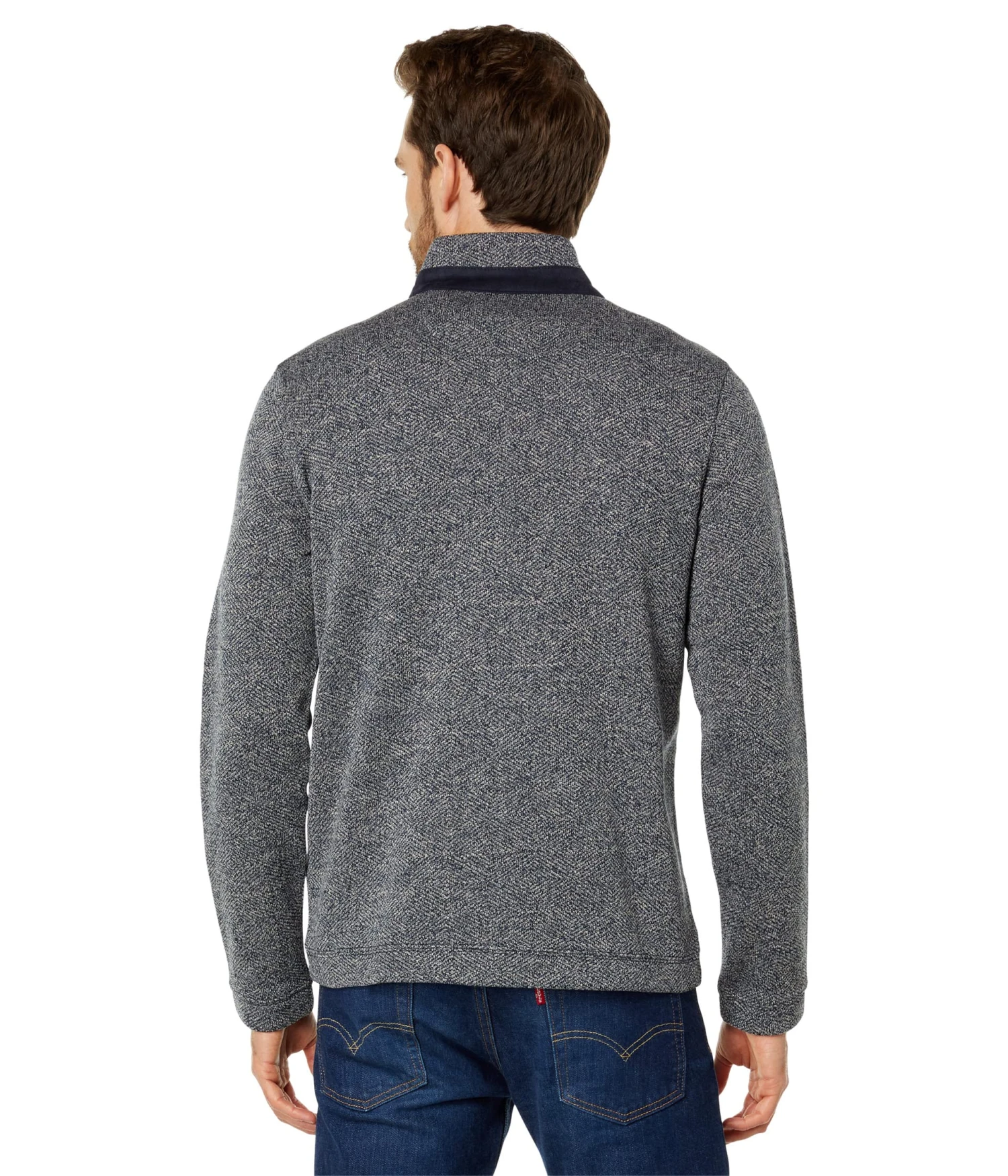 Johnston & Murphy Marled Rib Full Zip 2 Johnston & Murphy Marled Rib Full Zip - Image 2