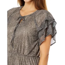 Bobeau Ruffle Sleeve Midi Dress -Cheap Styleocity Store 91WnJB3ecYL