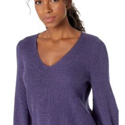 NIC+ZOE Petite Shaker Knit V-Neck Sweater 6 NIC+ZOE Petite Shaker Knit V-Neck Sweater -Cheap Styleocity Store 91hoAo1haZL